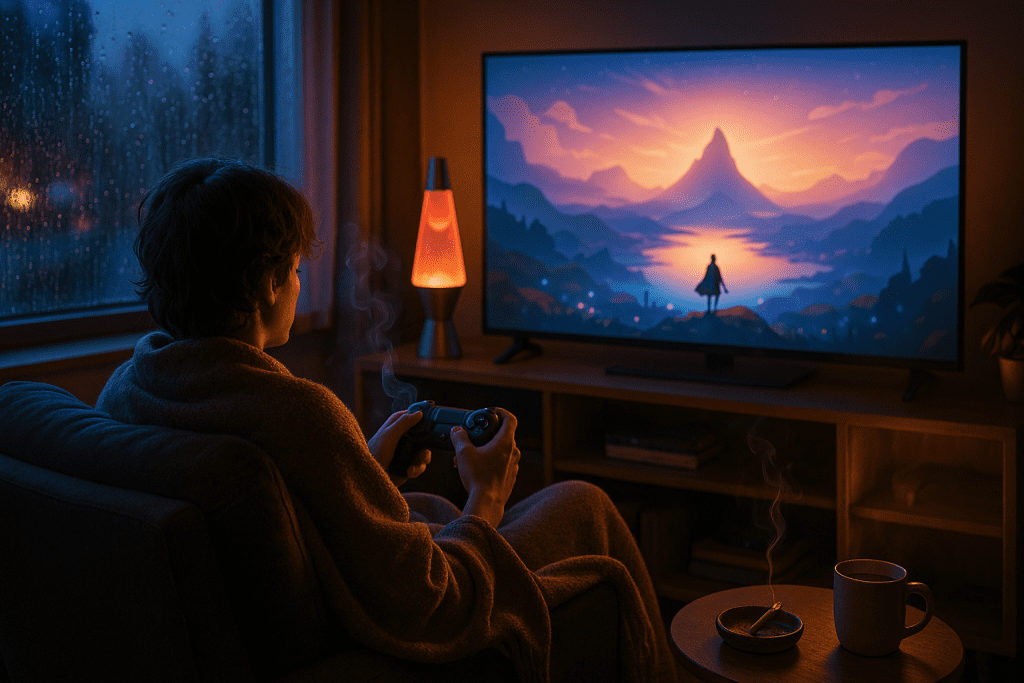 best games to play stoned on a rainy day - LootCastPuff