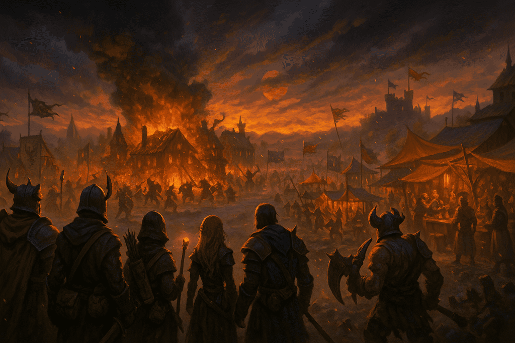 Dream Future of MMOs Game Scene