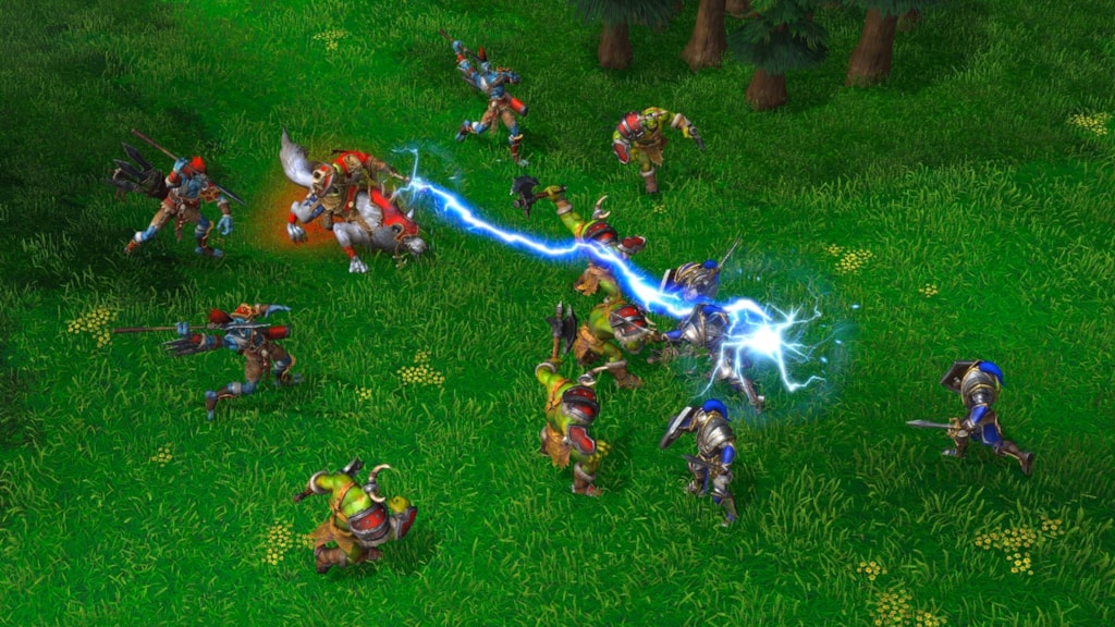 best RTS games Warcraft 3 Screenshot