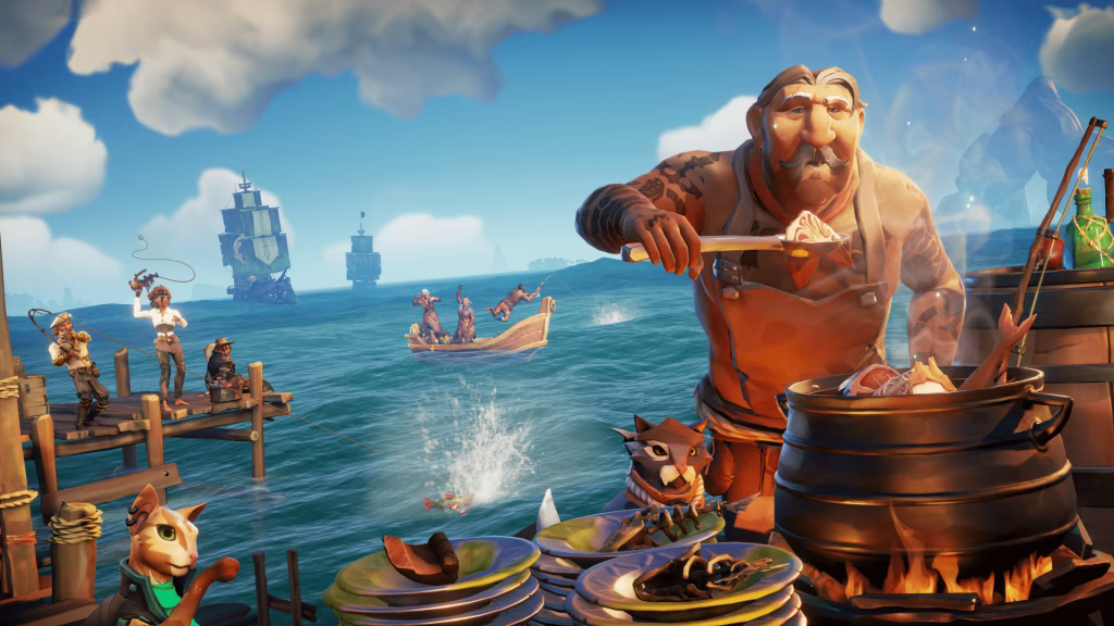 sea of thieves how to cook your catch